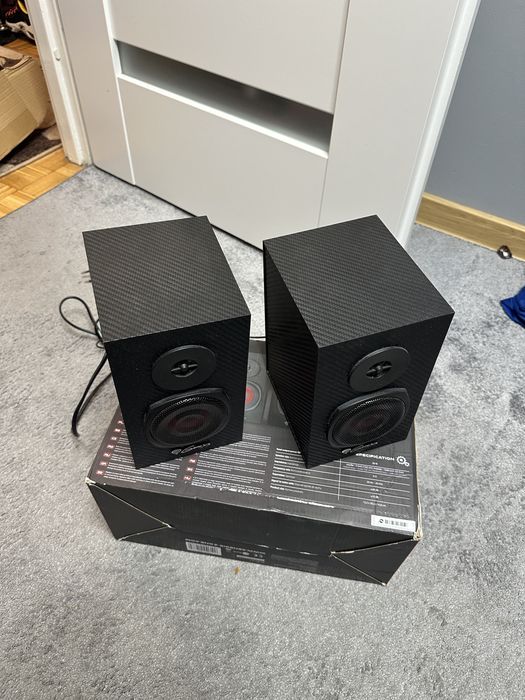 Głośniki komputerowe Genesis Helium 200 2.0 20W | Stan Idealny