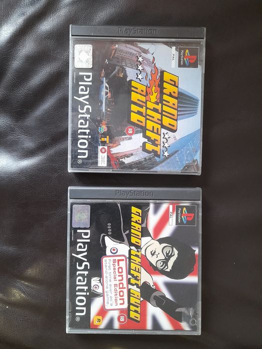 Sprzedam gry kolekcjonerskie GTA na PS1