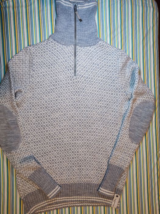 Devold sweter wełna merino s