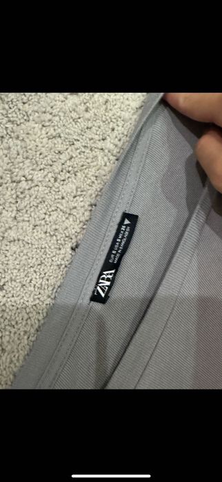 Світло-сіре боді ZARA