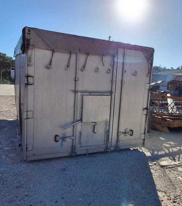 Caixa Caixa de alumínio basculante