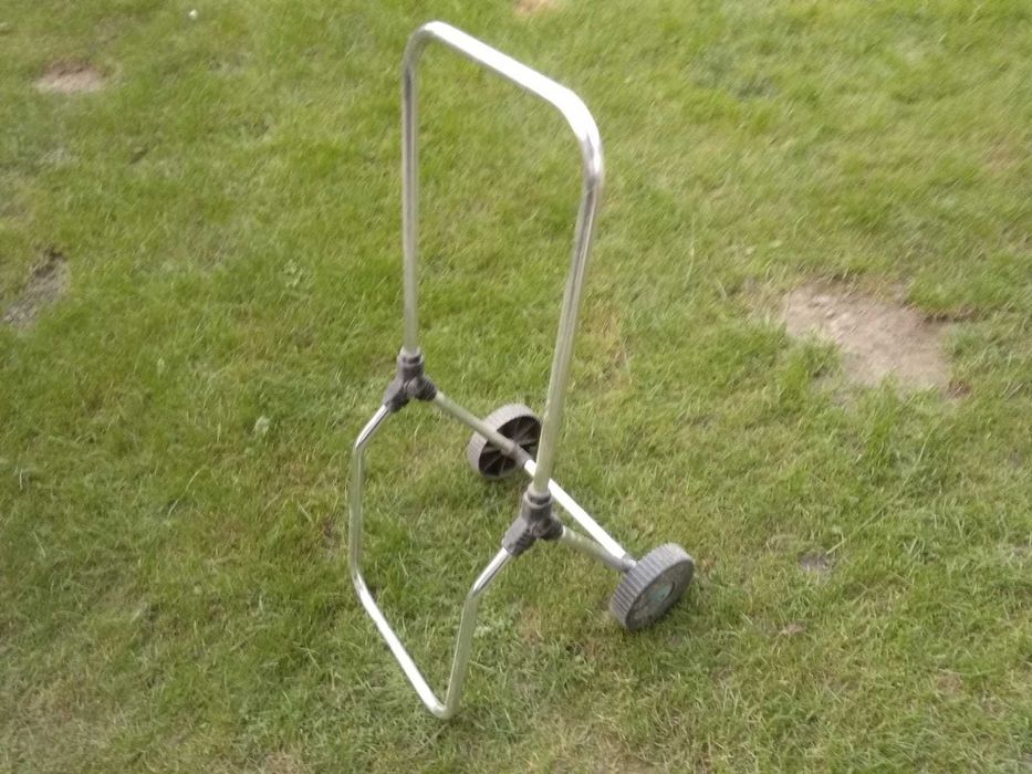 wózek transportowy ogrodowy wąż lub inne aluminium - składany