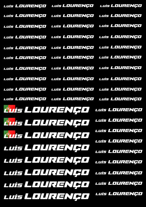 Autocolante Vinil Nome Personalizado