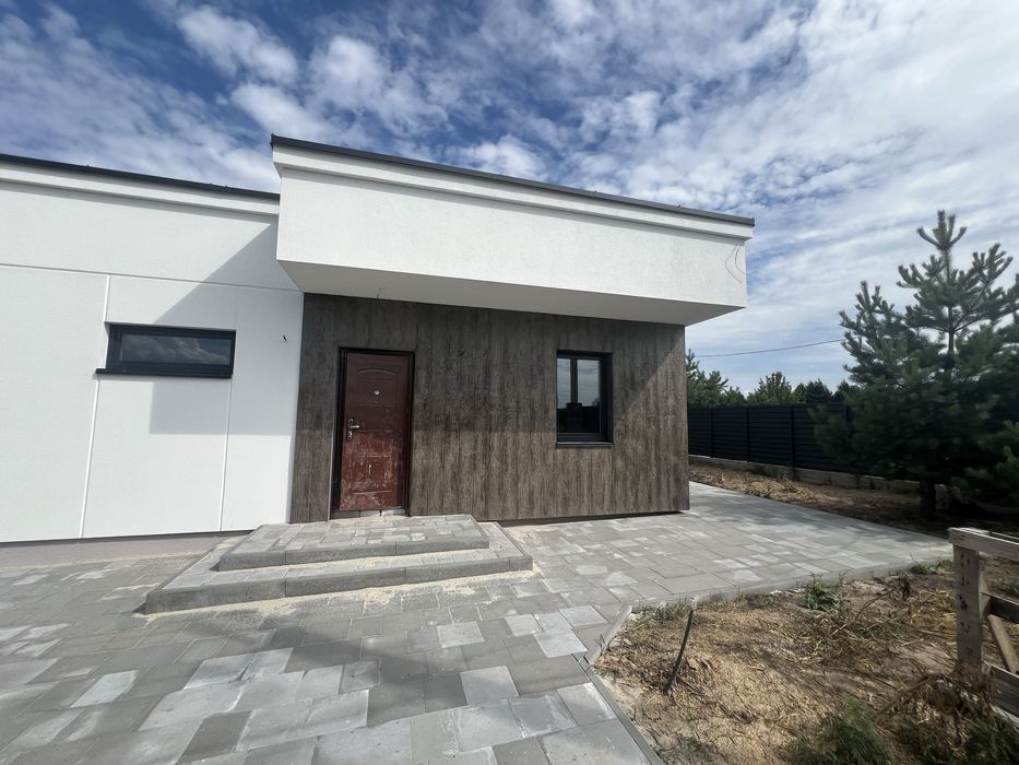 Будинок 75м2 з терасою, 5соток ділянка, Бобриця!