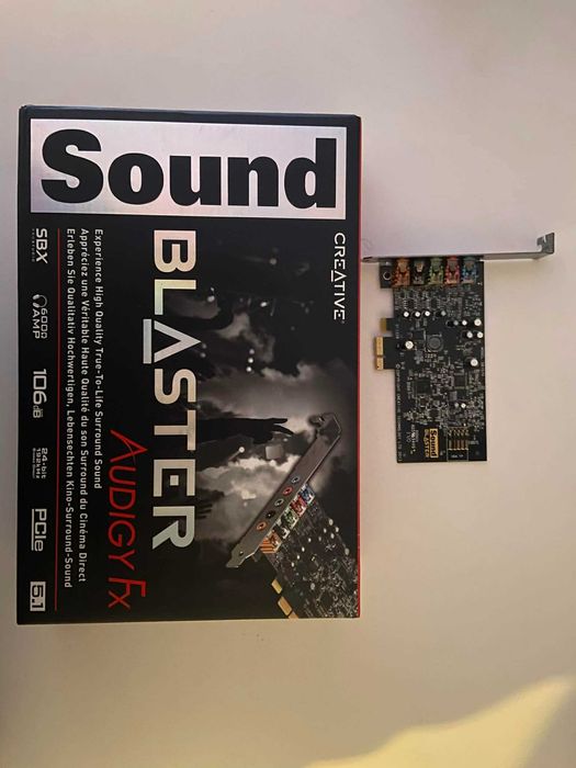 Karta dźwiękowa | CREATIVE Sound Blaster Audigy Fx PCIE
