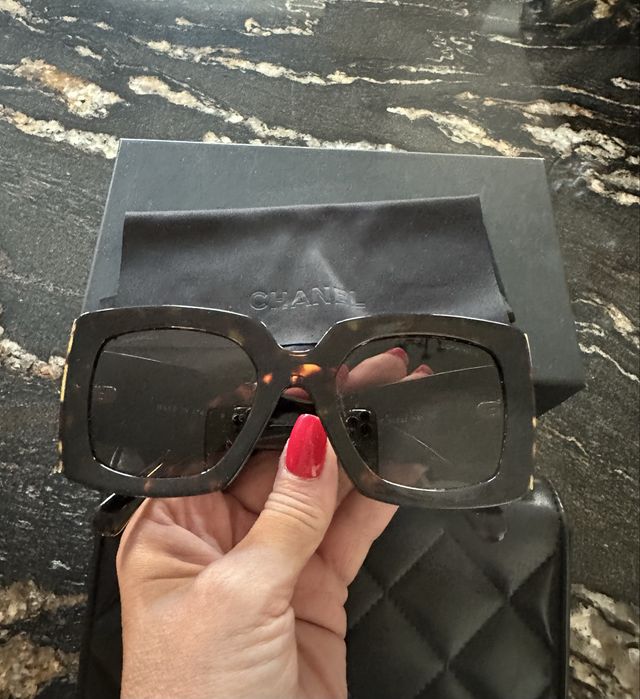 CHANEL piękne okulary przeciwsłoneczne