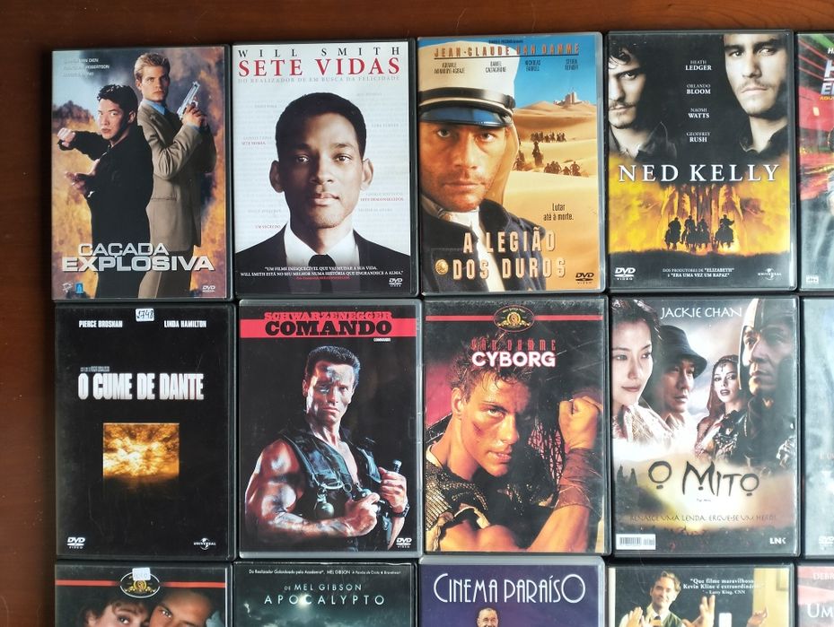Lote de DVD's vários