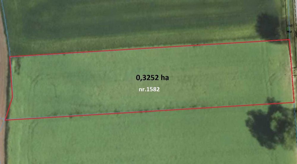 Działka  rolno-budowlana  w Nockowej – pohled 2