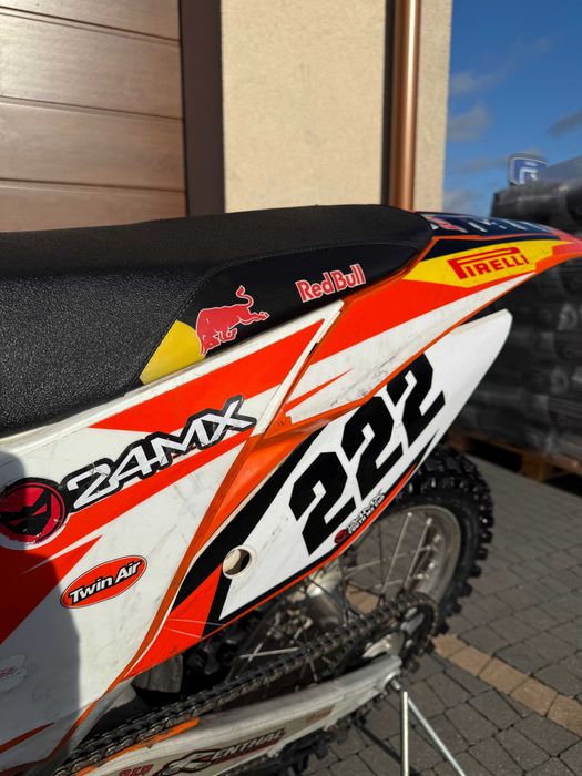 KTM 250 SX-F 2015 wtrysk rozrusznik, cross