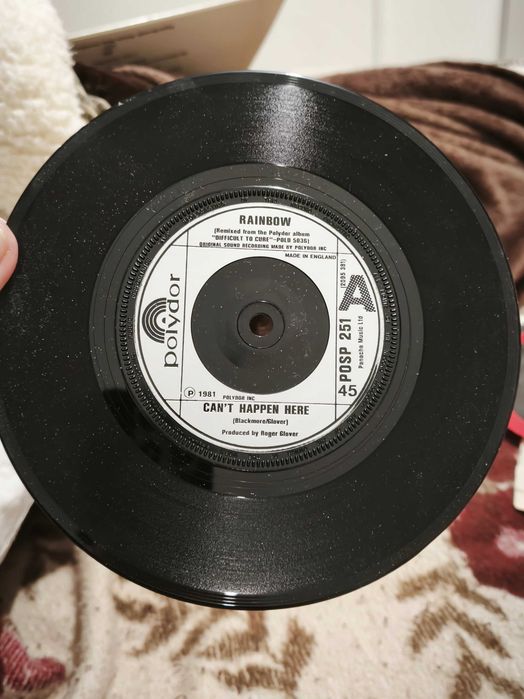 4 singles de vinil todos importados made in usa e uk
