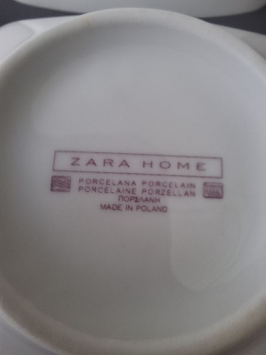 Taças porcelana da Zara Home