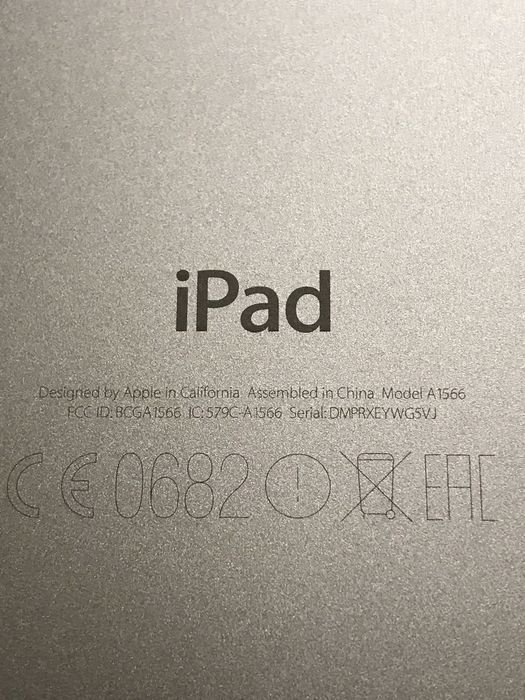 Tablet iPad Air 2 model A1566