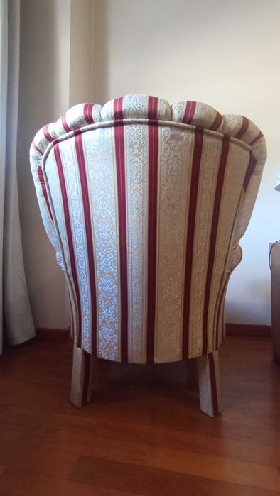 Poltrona clássica estilo vitoriano