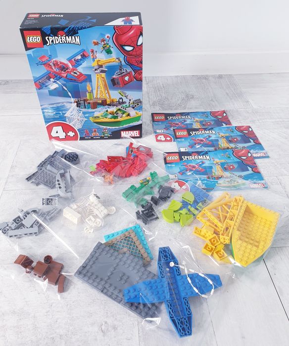 LEGO 76134 Marvel SPIDERMAN Doktor Octopus skok na diamenty Gorzów ...