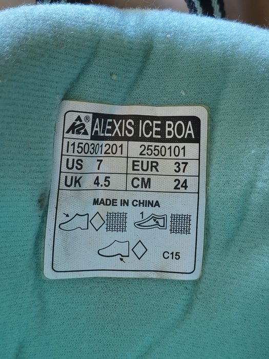 Nowe łyzwy K2 ALEXIS ICE BOA