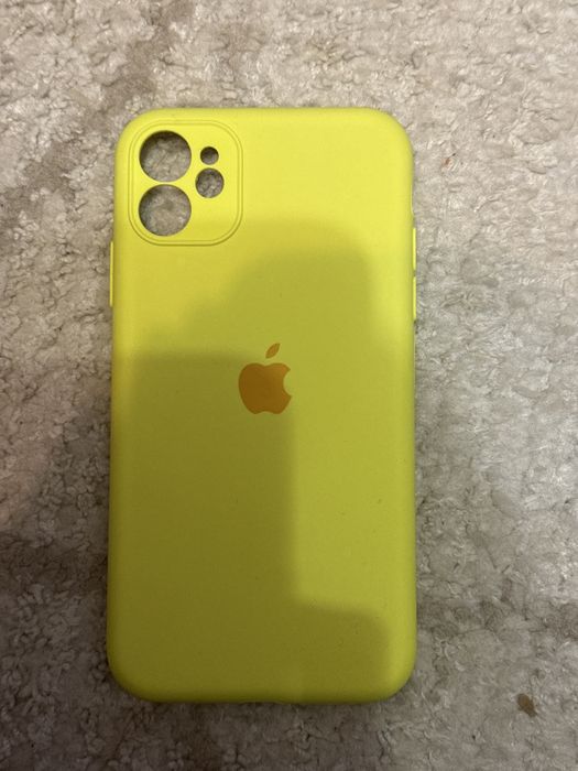 Яскравий жовтий чохол для iPhone 11