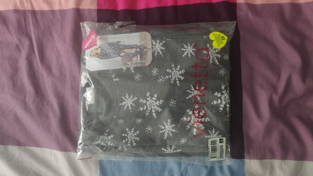 Piżamka w gwiazdki S/M