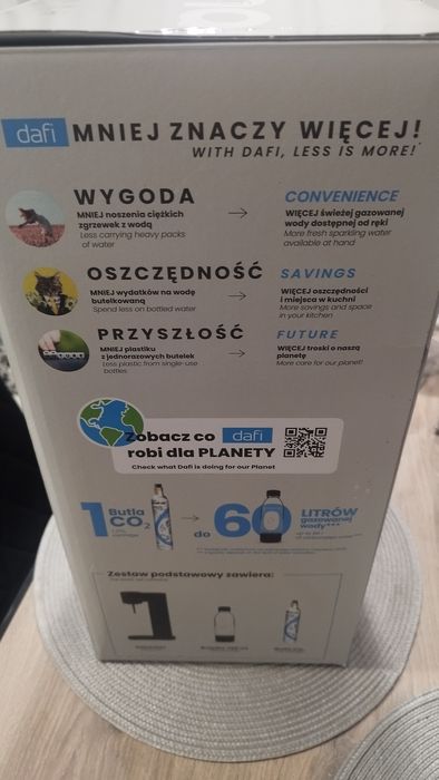 Saturator DAFI Pushair Czarny