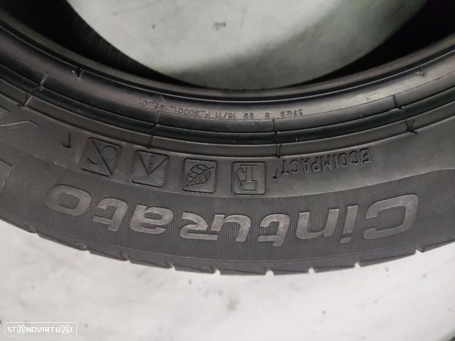 2 pneus semi novos 185-55r15 dunlop - oferta dos portes 80 euros