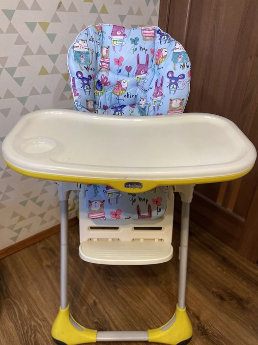Стільчик для годування chicco polly