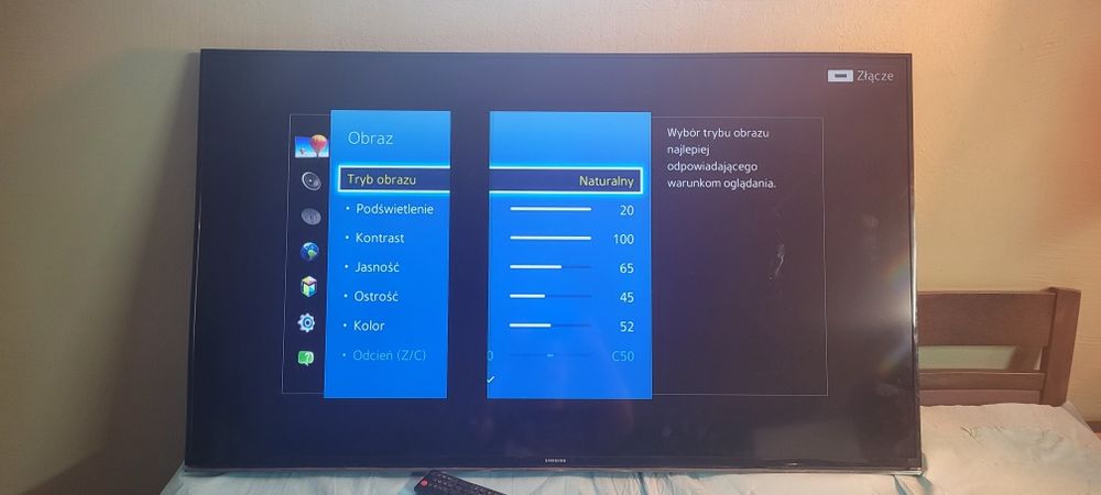TV Samsung 48" na części
