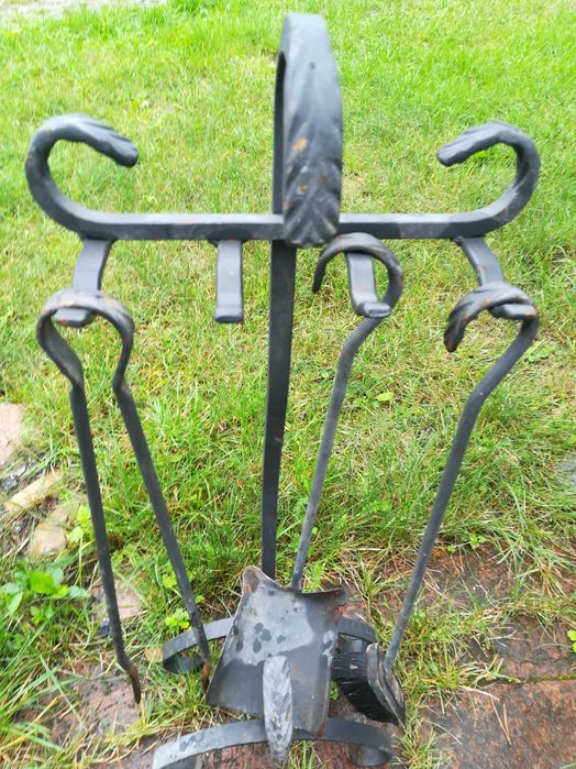 Zestaw do kominka kuty