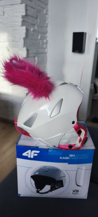 Kaska narciarski damski rozmiar xs 53/54 4F stan bardzo dobry