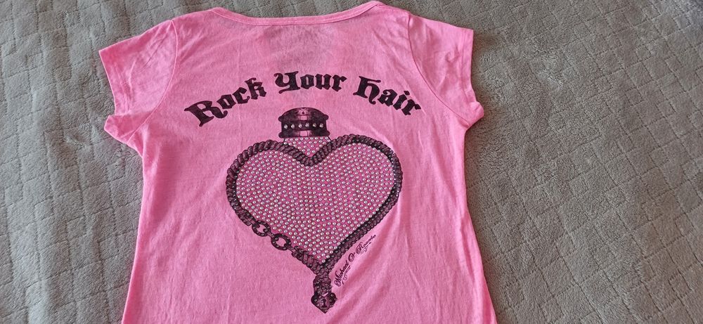 Футболка розовая