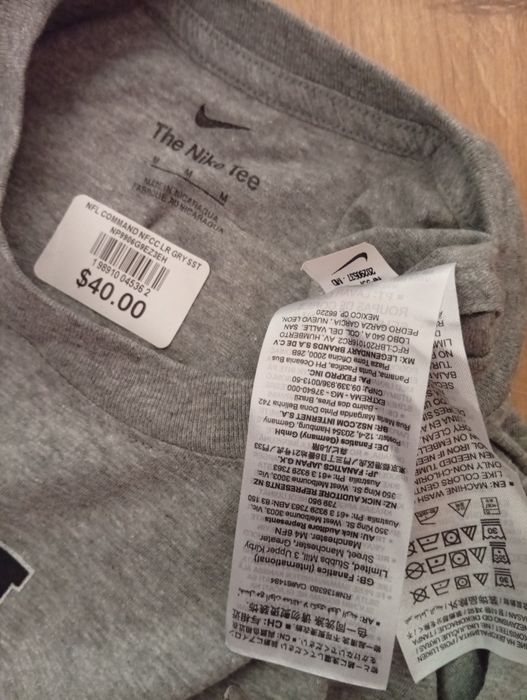 USA!Nike S-XL.Мужская футболка найк  серая