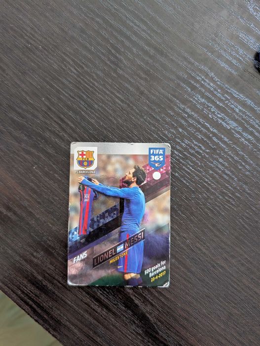 Karta piłkarska Lionel Messi “Milestone 500 goli” (FIFA 365/