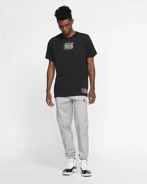 Штани Air Jordan Jumpman Casual Woven Sports Pants Gray AV1841-059