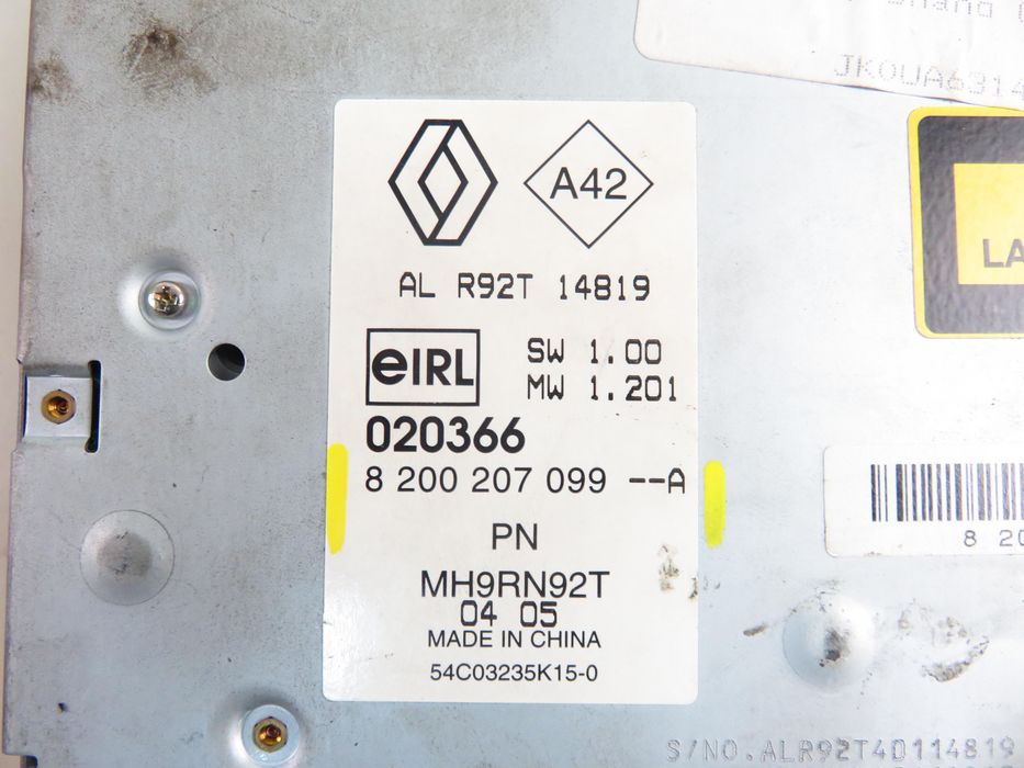 Radio Renault Espace IV (jk0/1_)