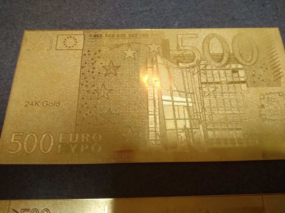 Подарочные купюры золото 999 проба