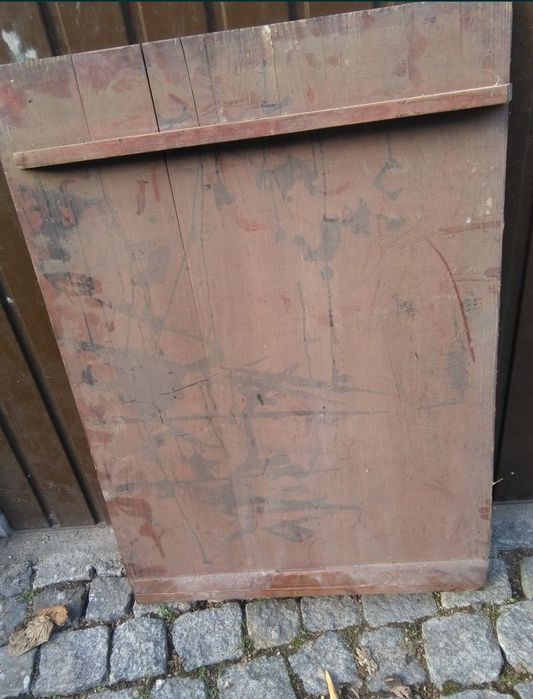 Przykładnica kreślarska, drewniana przykładnica