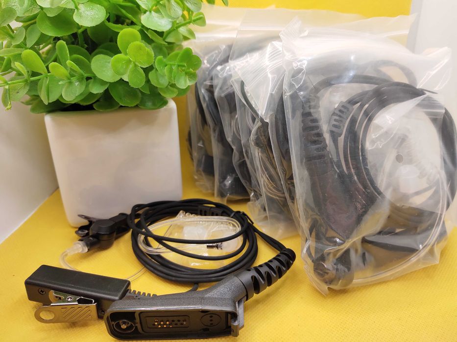‼️ Скрытая гарнитура для Motorola DP4400 DP4600 DP4800 с PTT блоком