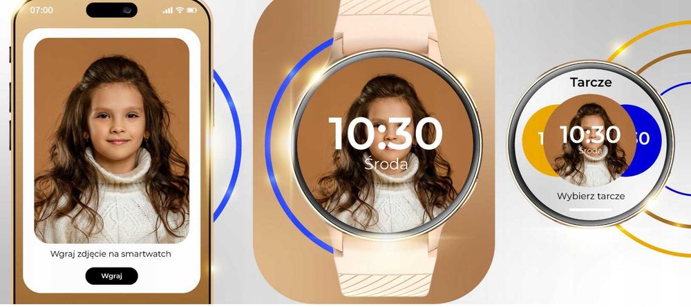 Smartwatch Zegarek Damski Menu Rozmowy Pl Puls Sport Zdrowie