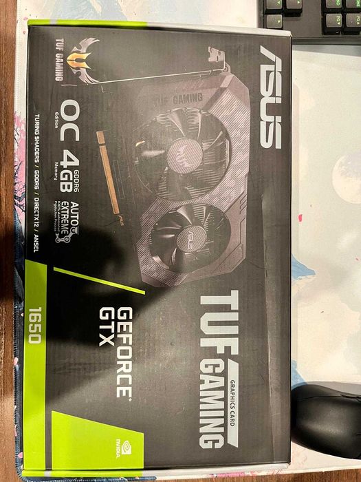 Asus Tuf Gaming GTX 1650 w stanie BARDZO DOBRYM