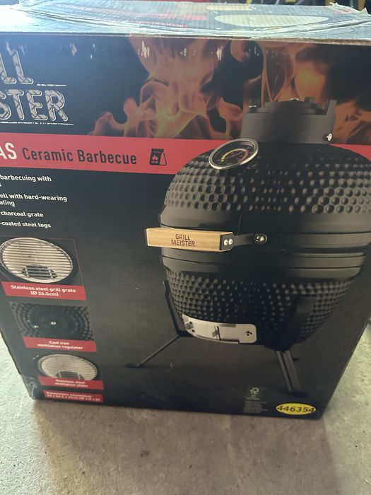 Grill ceramiczny na węgiel drzewny, Ø 26,5 cm