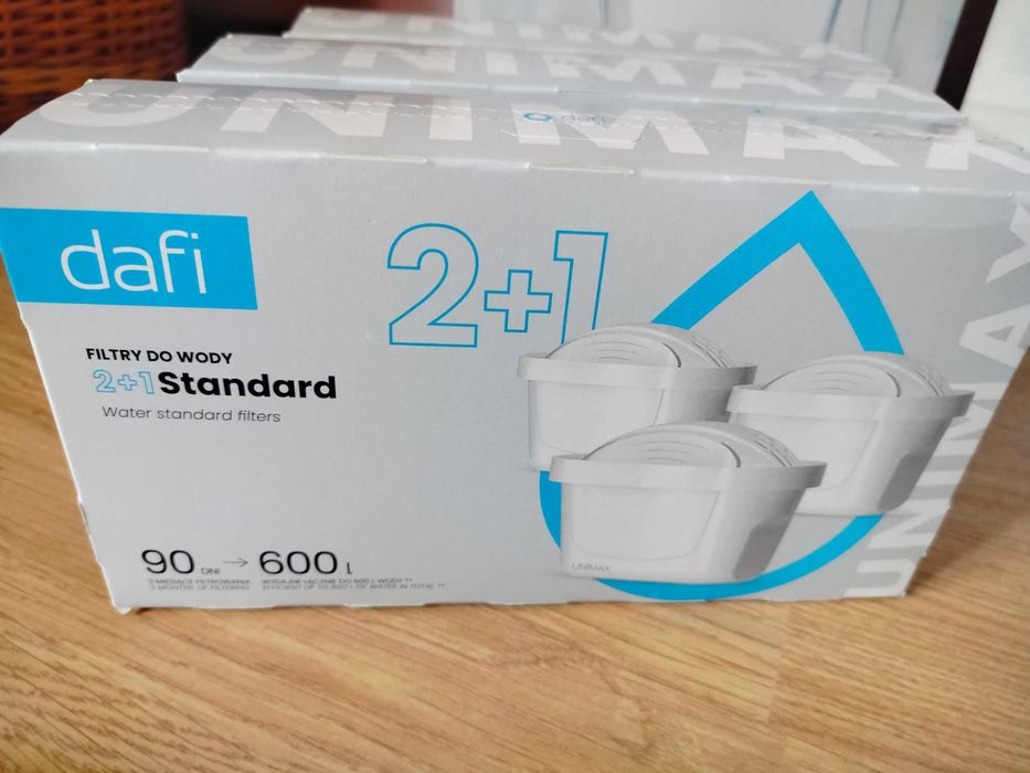Dzbanek filtrujący Aquaphor 2.5l + 3 filtry Dafi UNIMAX