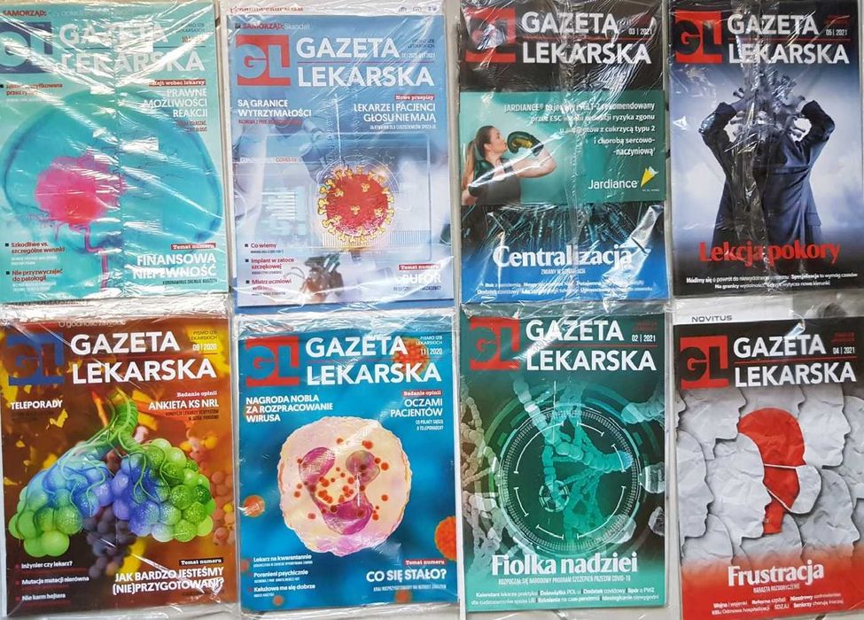 Gazeta Lekarska kolekcja czasopismo dla lekarzy stomatologów