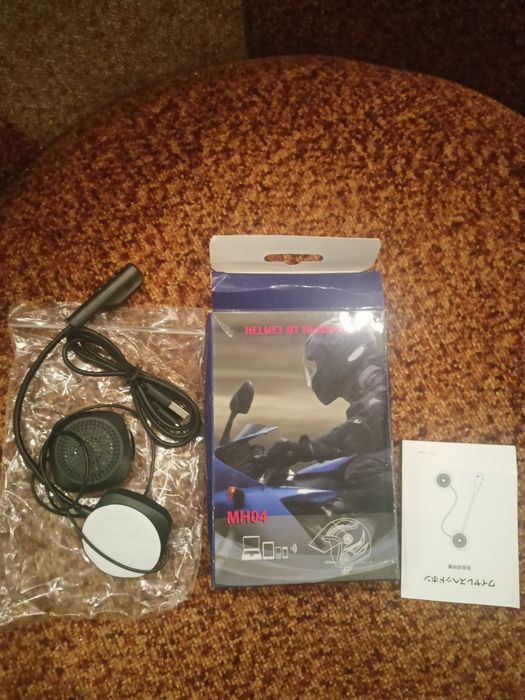 nowy bezprzewodowy zestaw słuchawkowy Bluetooth do kasku motocyklowego (model MH04).