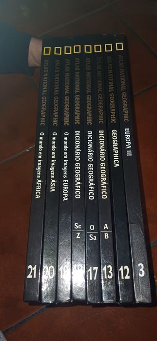 Vendo livros Atlas National Geographic