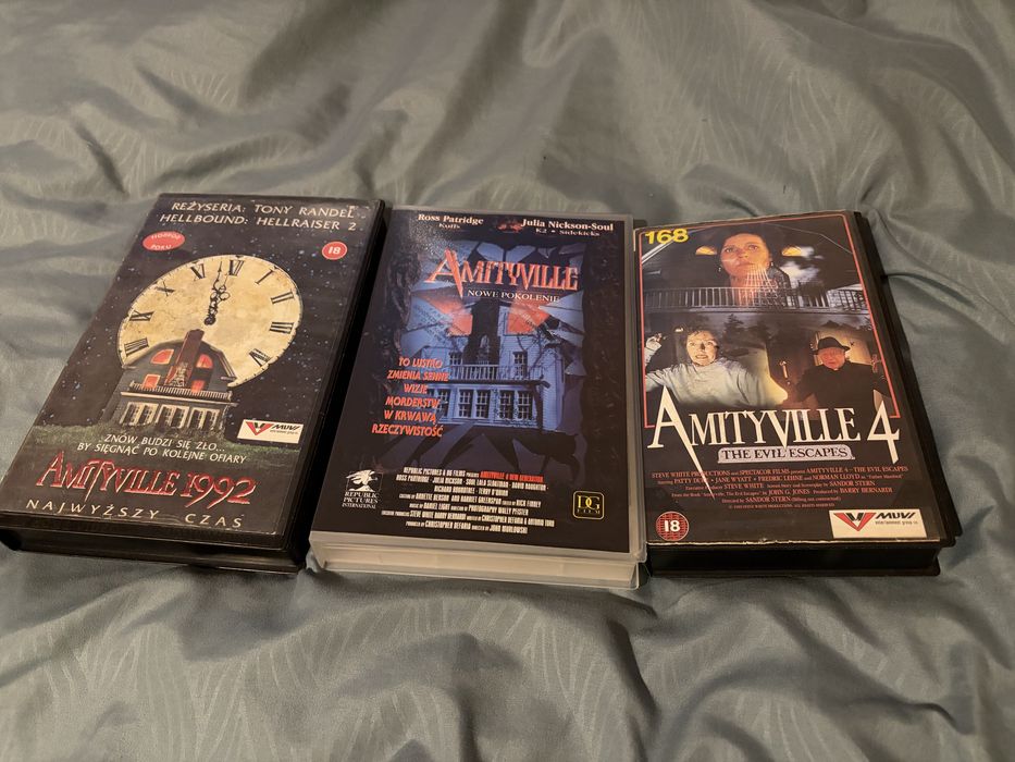 Amityville trzy czesci vhs lektor pl