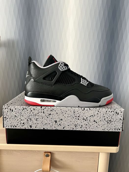 Оригінал Nike Jordan 4 Retro Bred Reimagined FV5029-006