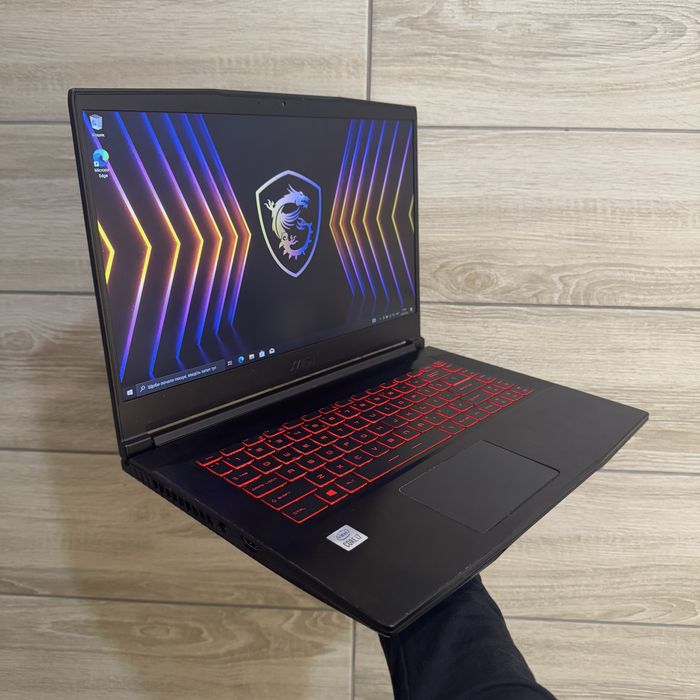 Ігровий ноутбук MSI Rtx 3060, i7 10750, 144Hz