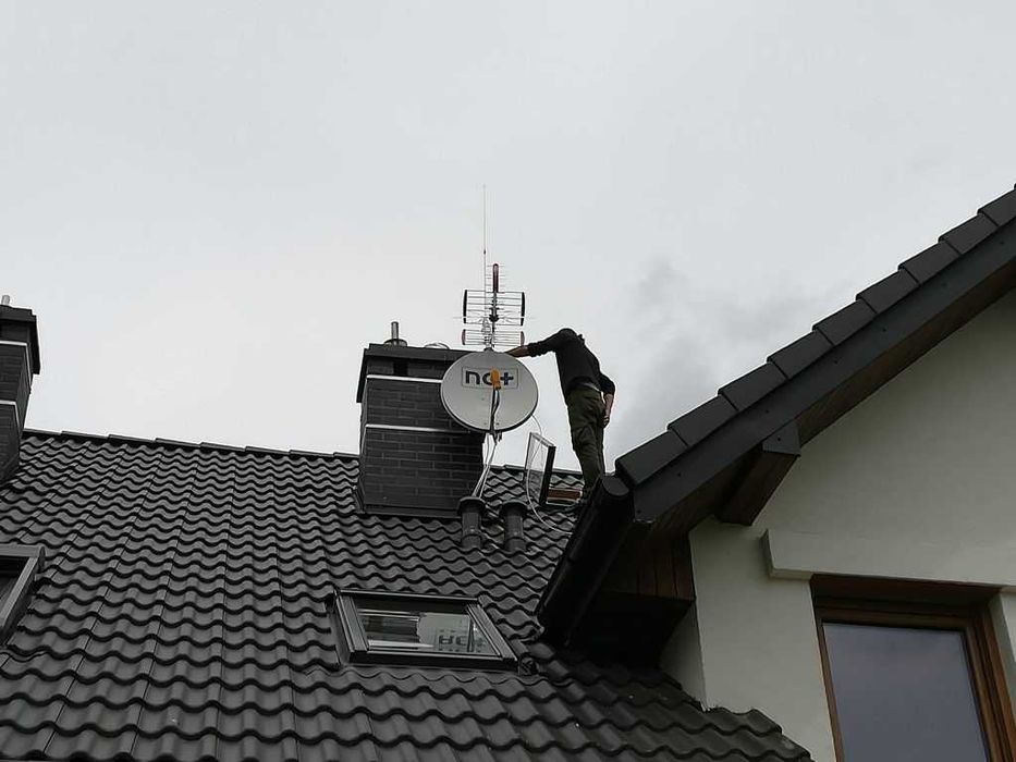 Ustawianie-Montaż-Serwis anten satelitarnych ,DVB-T Będzin Siewierz
