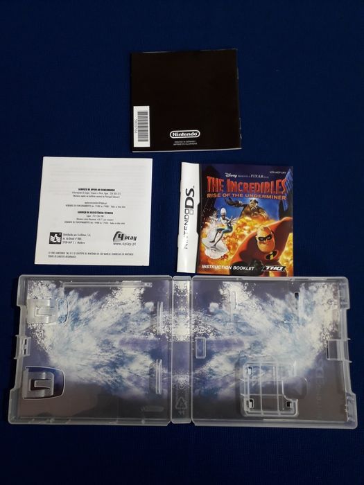 Caixa Nintendo Ds. The Incredibles
