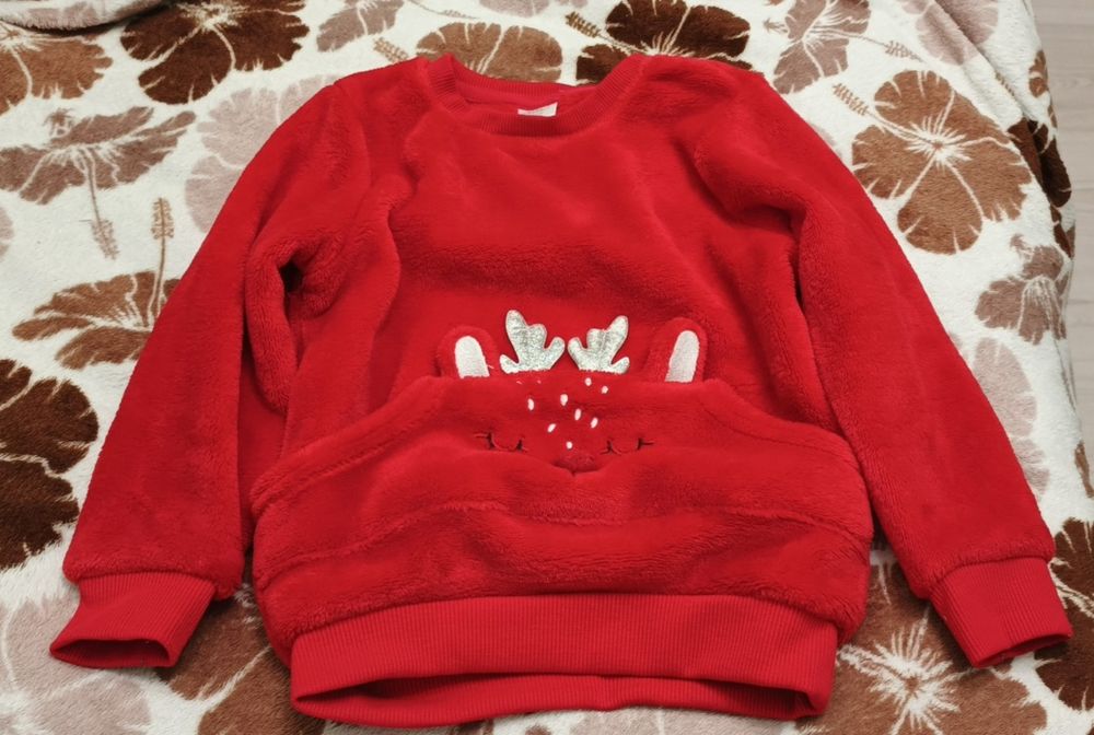 Ciepła bluza rozm.104