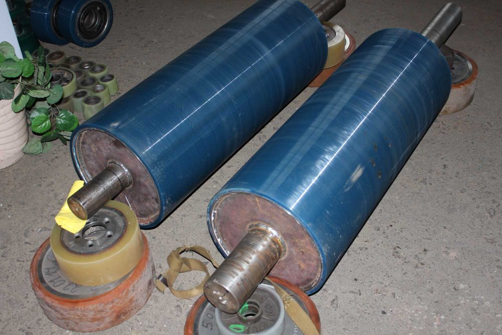 Покриття поліуретаном валів, коліс, роликів