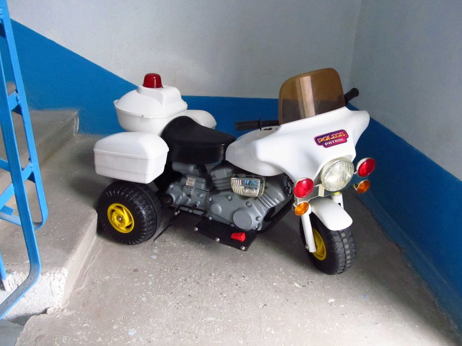 Детский полицейский электромотоцикл 6V